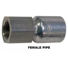 3/8 x 3/8 Rigid Female Pipe - NPTF Hose Fitting